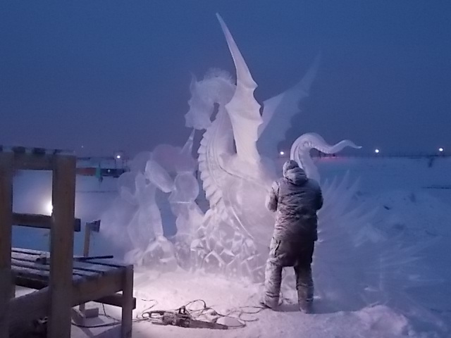 В Якутске пройдет международный конкурс ледовых и снежных скульптур «Бриллианты Якутии»